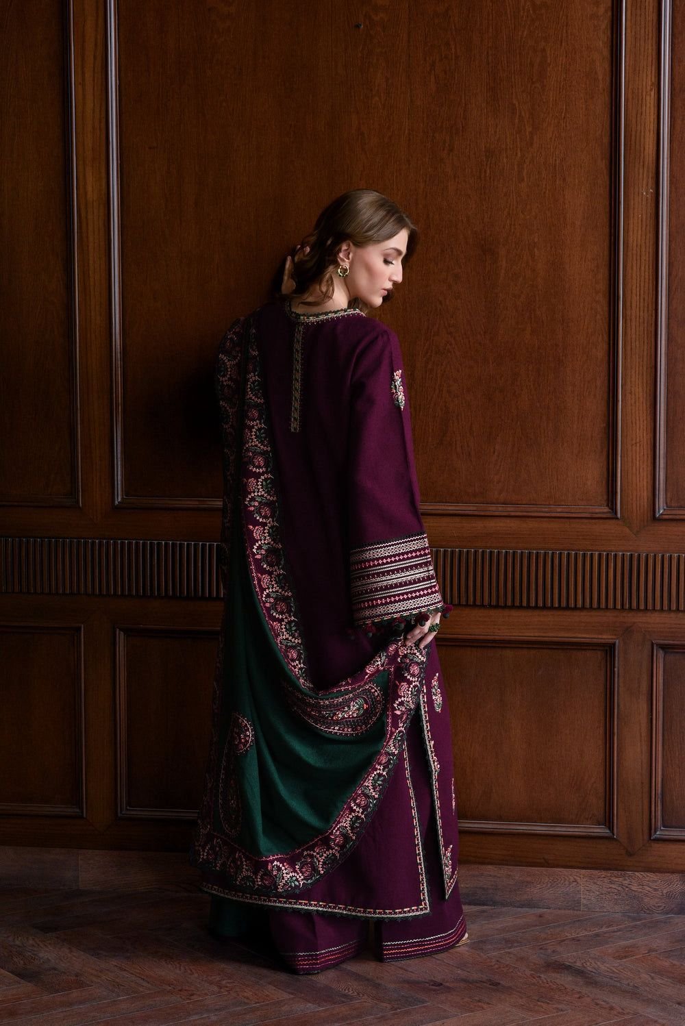 batik 3pc embroiderd summer casual collection