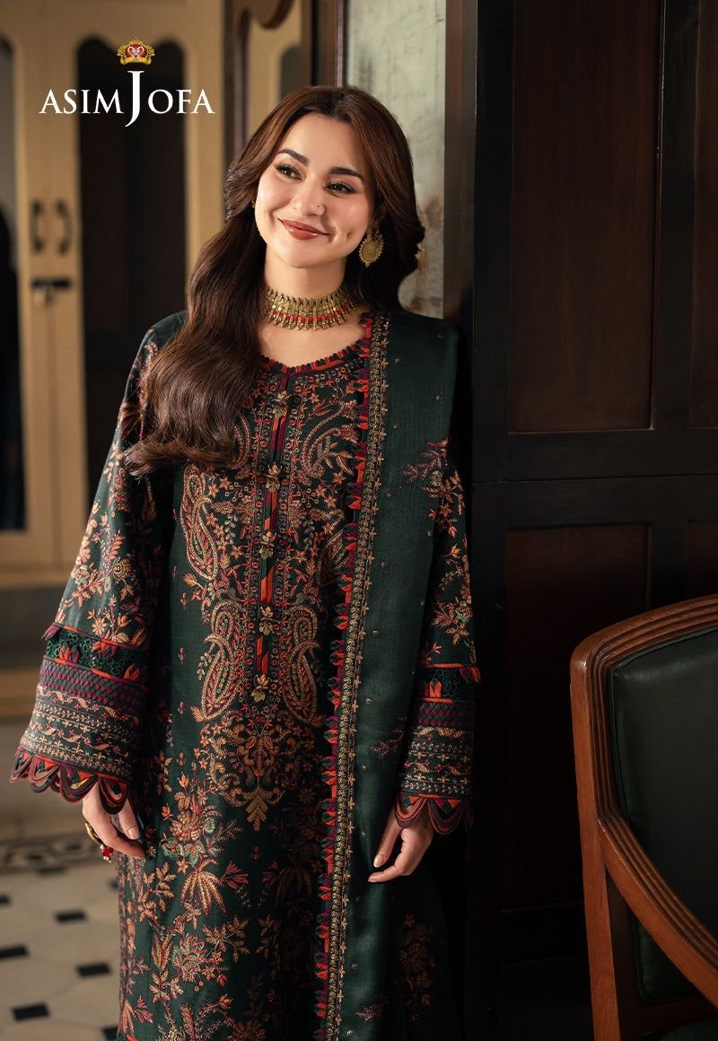 asim jofa* 3pc embroiderd summer casual collection