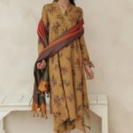 Lawn 3 Pc Unstitched Digital Printed Suit With Lawn Dupatta