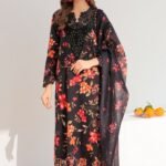 3 Piece - Digital Printed Unstitched Lawn Suit