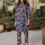 2 Pc Lawn Airjet Digital Printed Suit