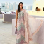 3PC MARIA.B UNSTICHED BORING FULL EMBROIDERD SUIT