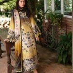 3 Piece - Unstitched Digital Printed Lawn Fabric