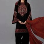 3 Piece - Fully Embroided Lawn Suit KS-1045